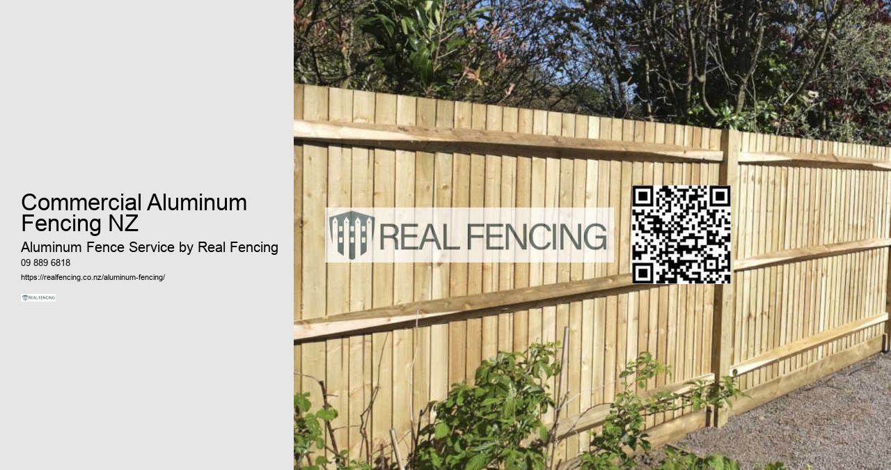 Commercial Aluminum Fencing NZ