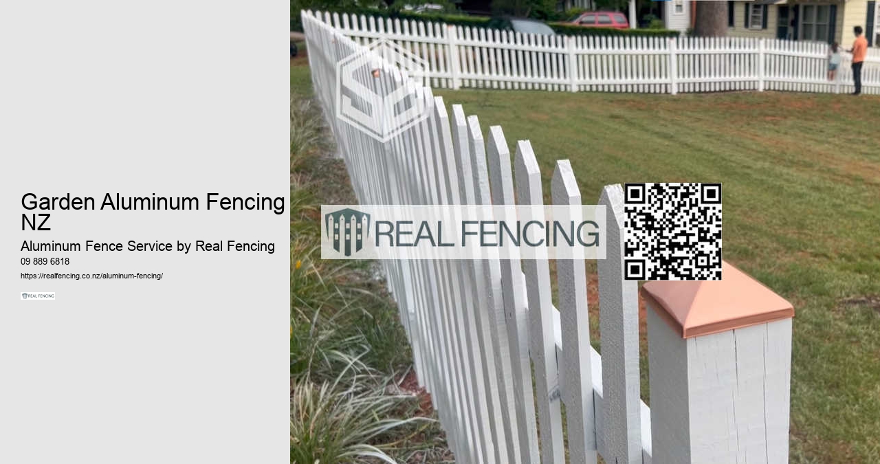 Garden Aluminum Fencing NZ