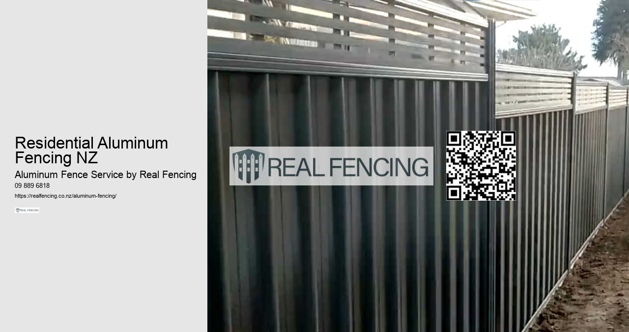 Residential Aluminum Fencing NZ