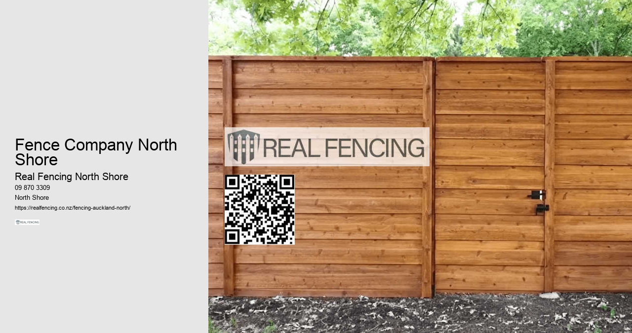 Garden Fencing Installation North Shore