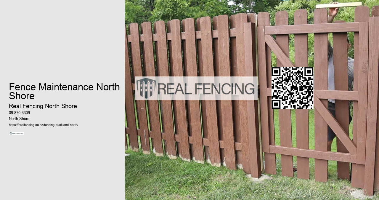 Fence Maintenance North Shore