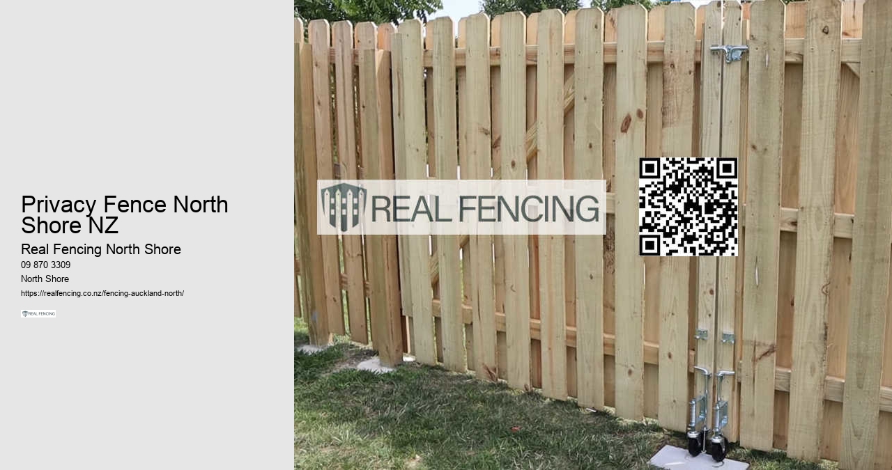 Privacy Fence North Shore NZ