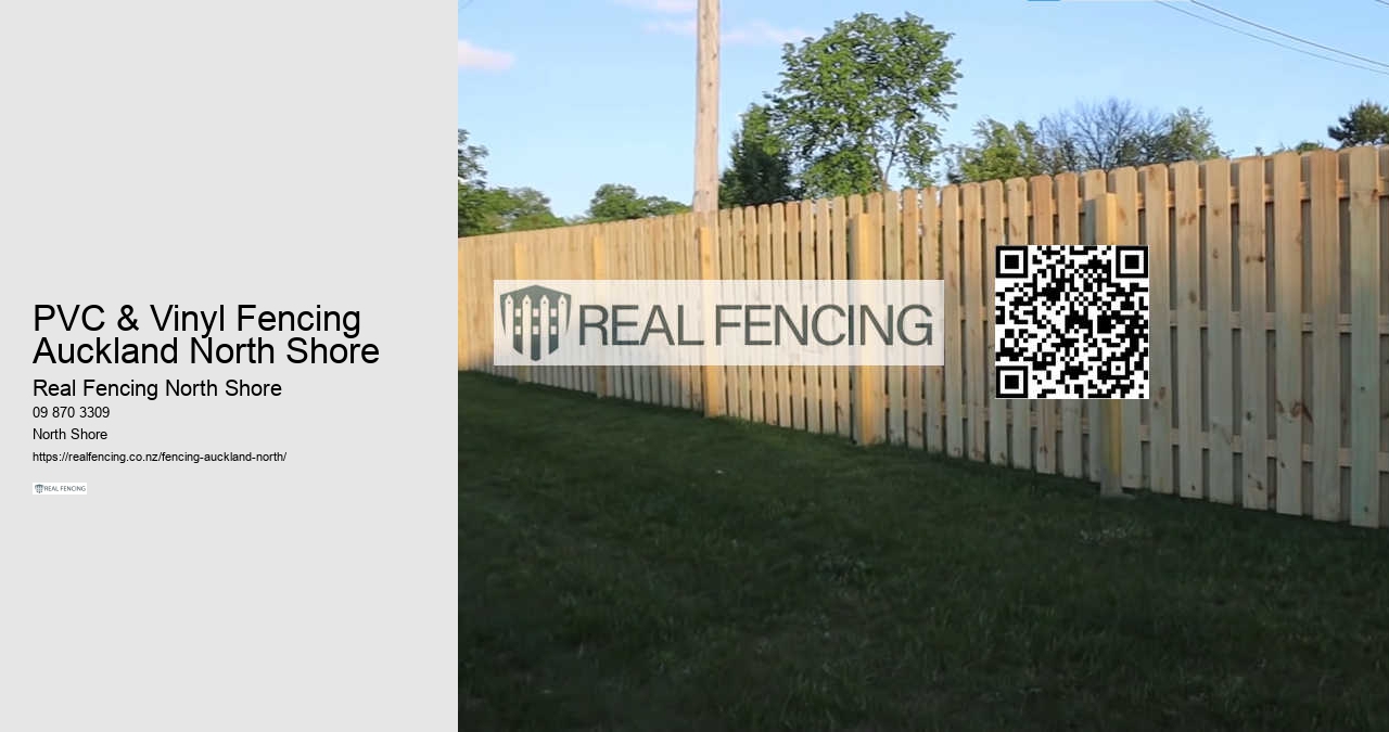 PVC & Vinyl Fencing Auckland North Shore