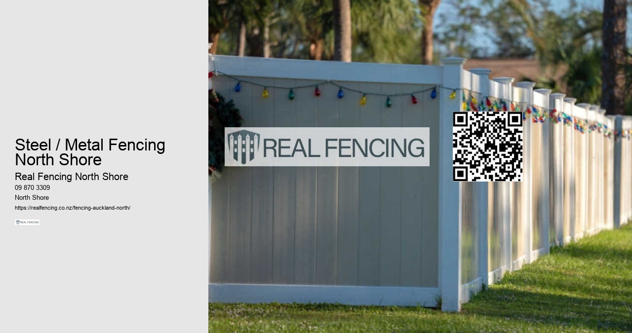 Steel / Metal Fencing North Shore
