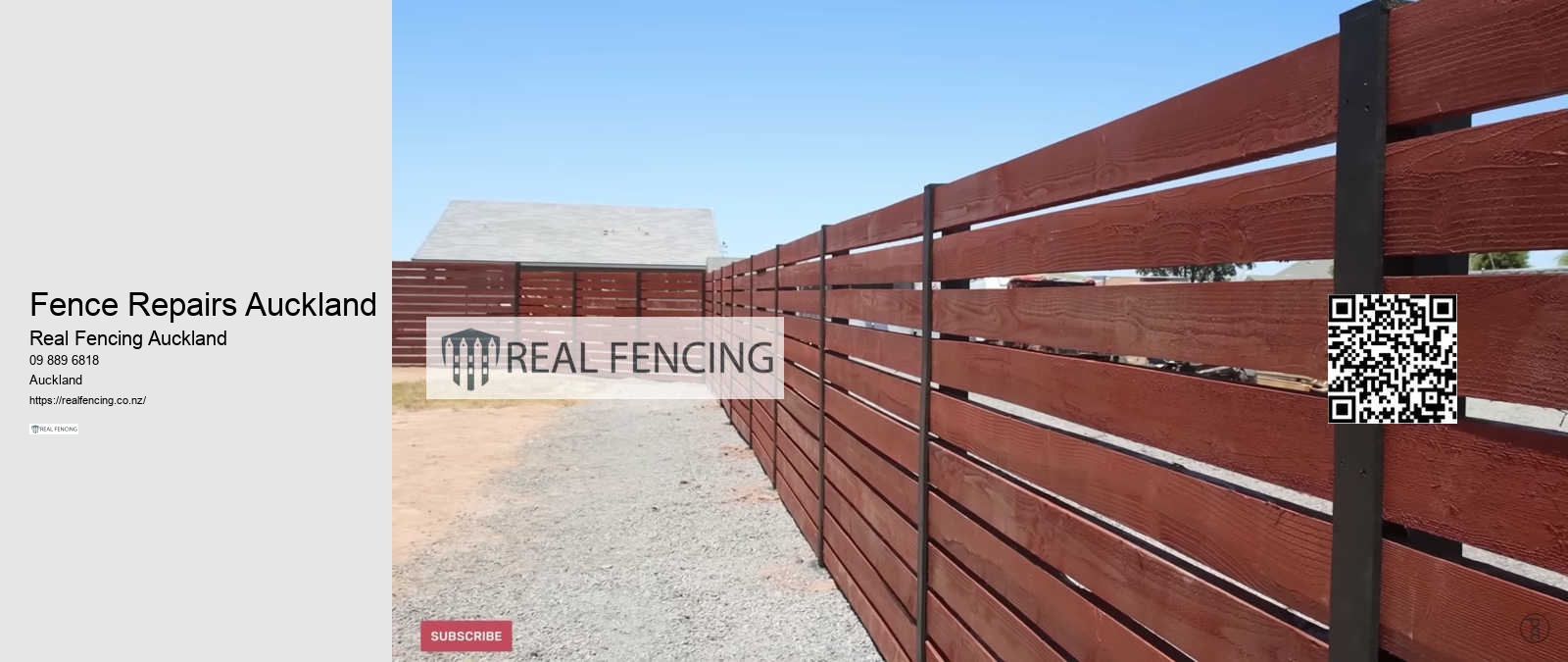 Fence Repairs Auckland