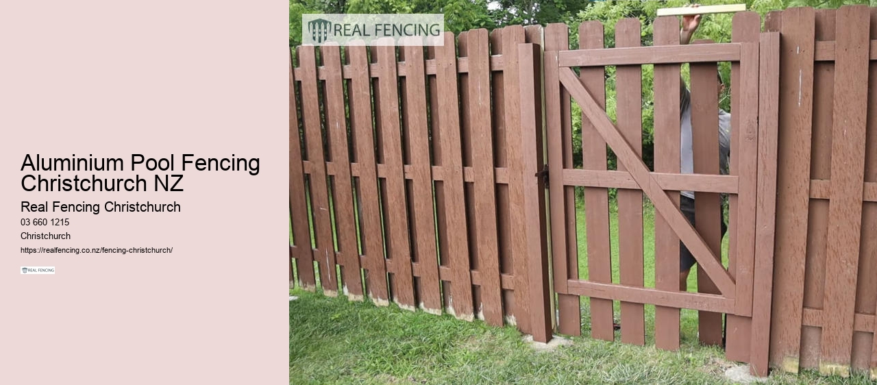 metal fencing christchurch