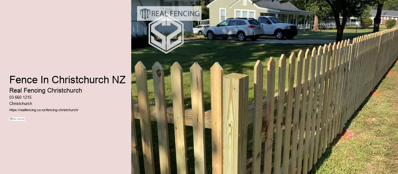 timber fencing christchurch nz