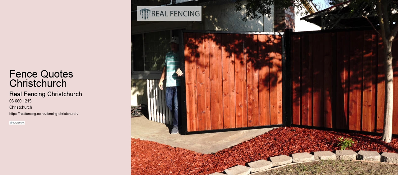 fencing installer in christchurch