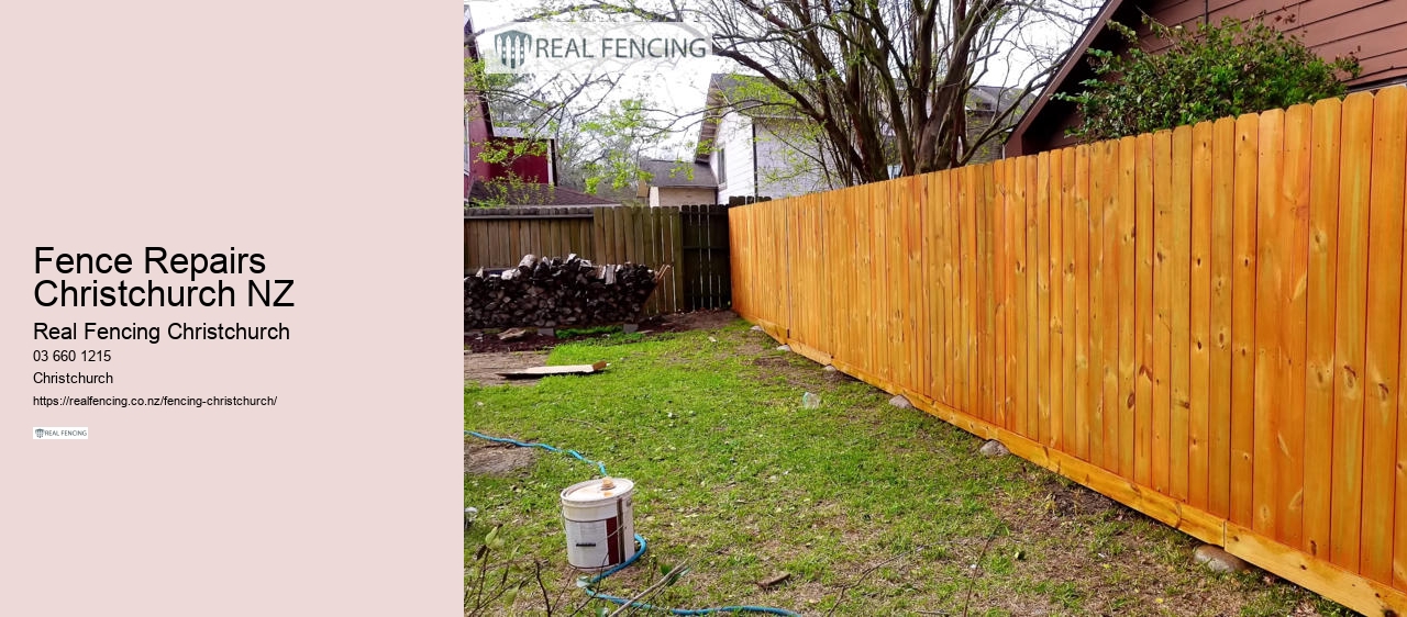 christchurch fence contractor