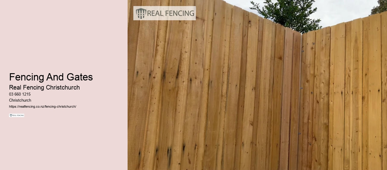 fencing chch