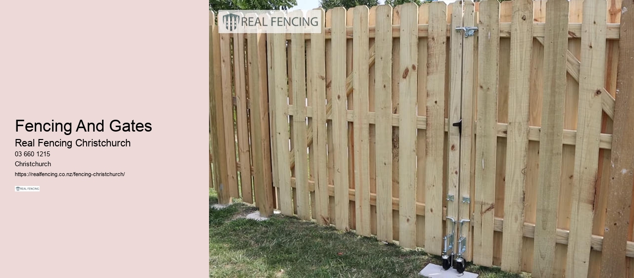 fencing chch