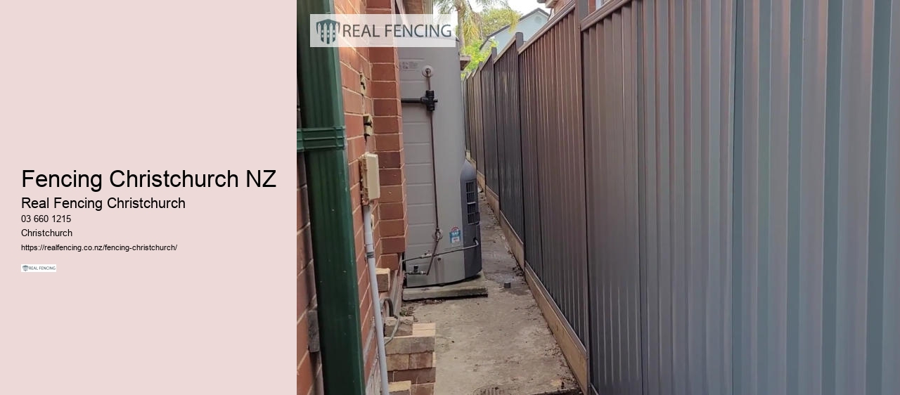 cheap fencing christchurch