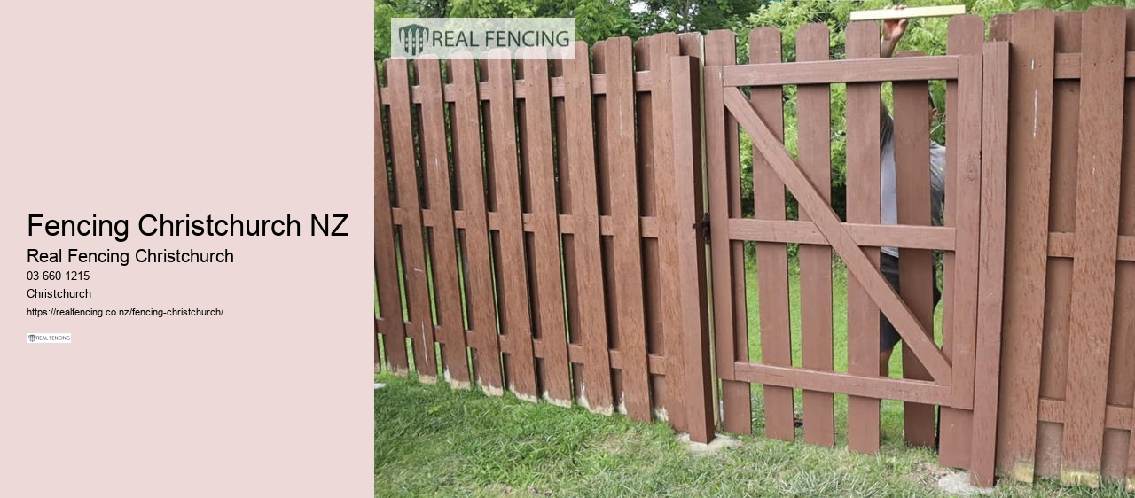 Fencing Christchurch NZ