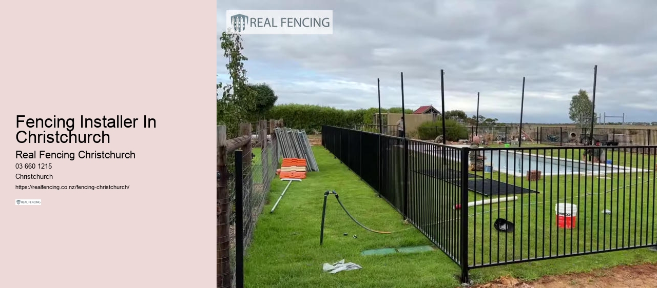 fencing christchurch nz