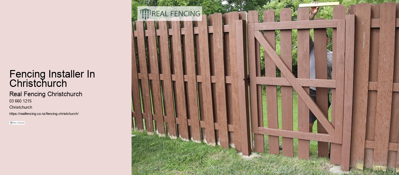 fencing christchurch nz