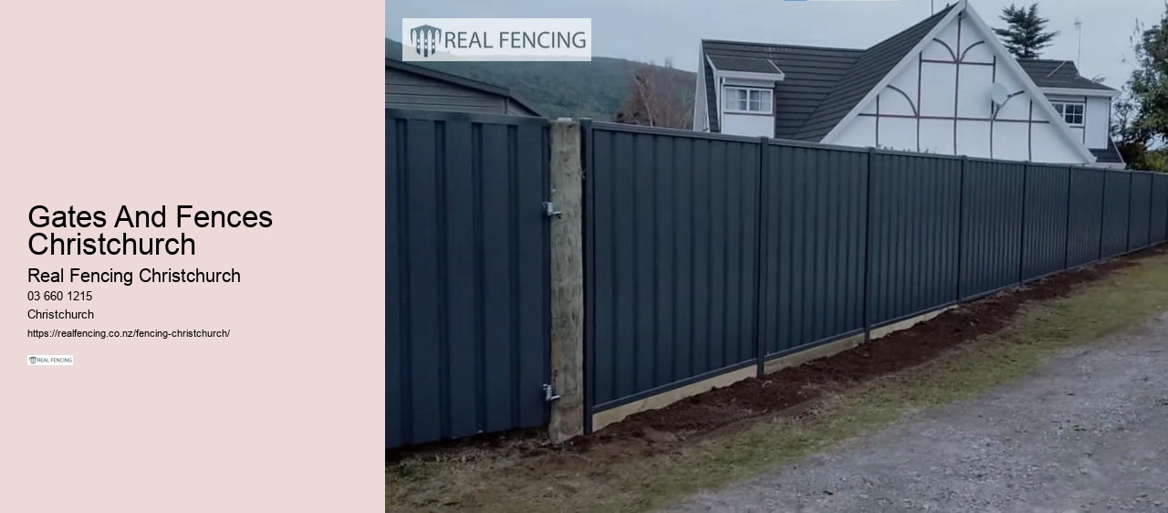 pvc fencing chch