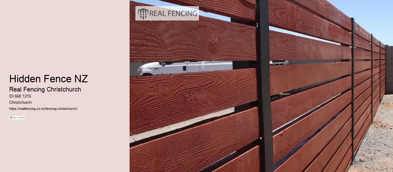 metal fencing chch