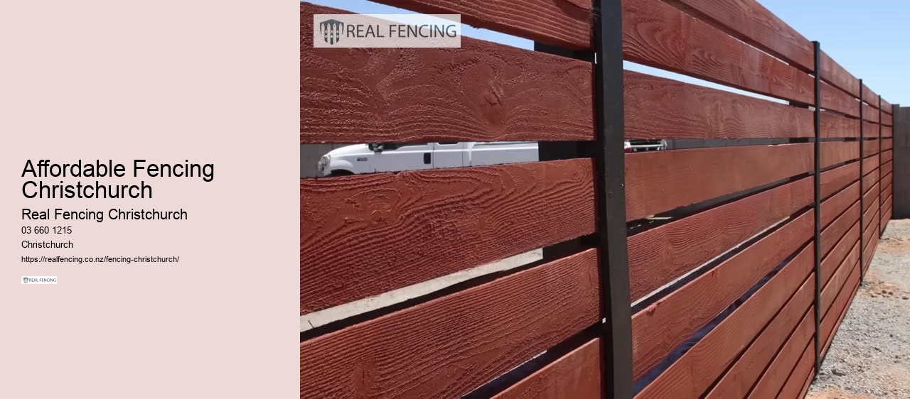 fence repair christchurch