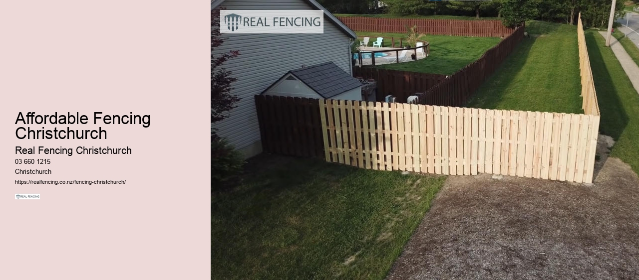 fence repair christchurch