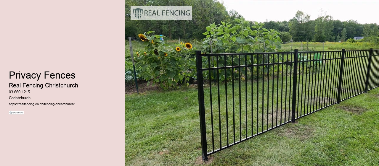 fencing installer in christchurch