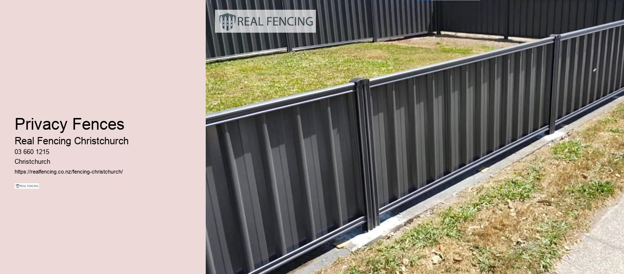 fencing installer in christchurch