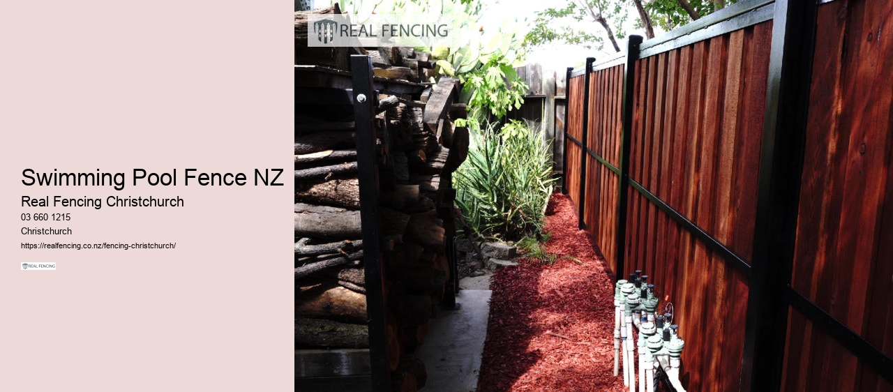 black pvc fence nz