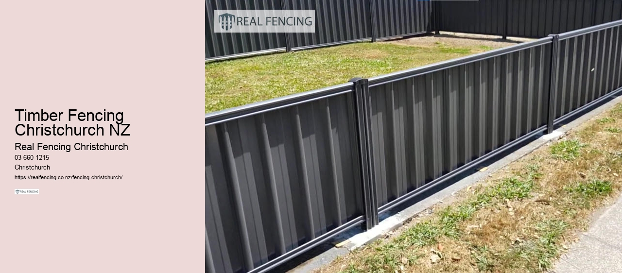 fencing contractors christchurch nz