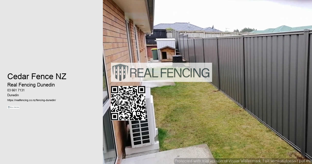 Contemporary Fencing Dunedin