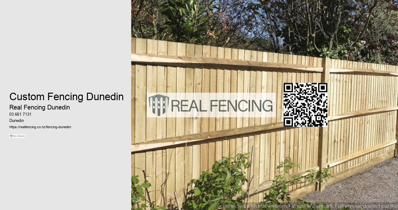 Custom Fencing Dunedin