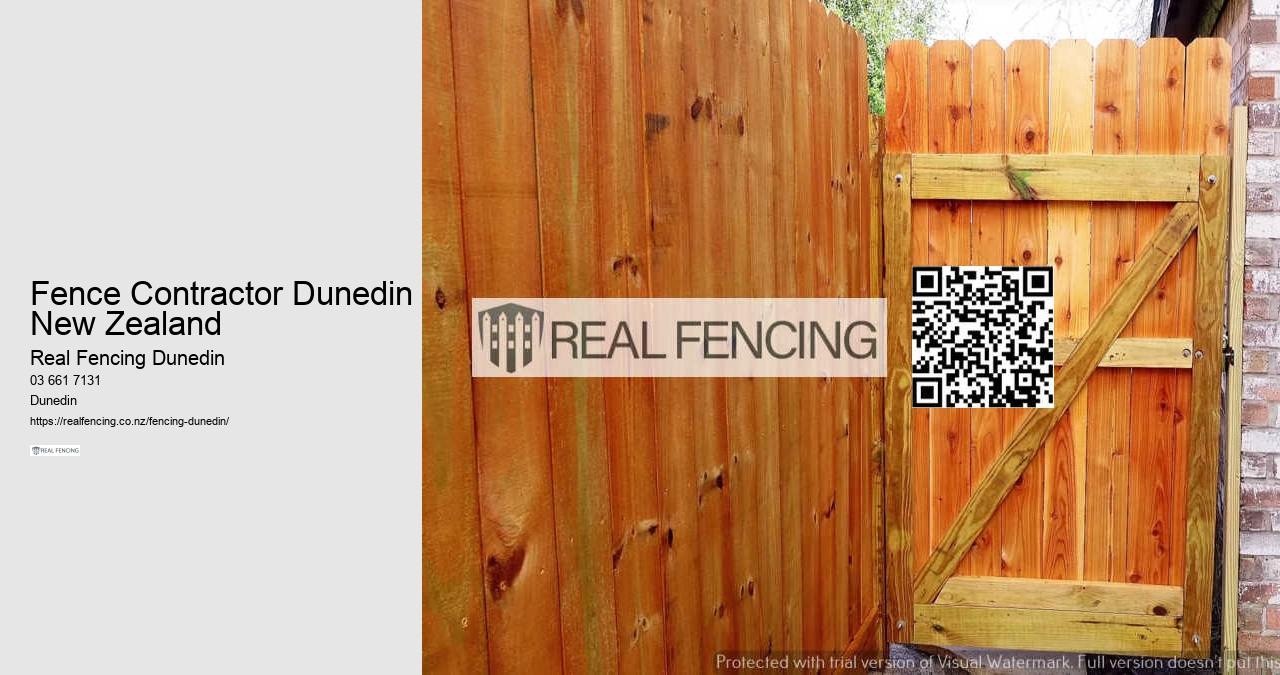 Fence Contractor Dunedin New Zealand