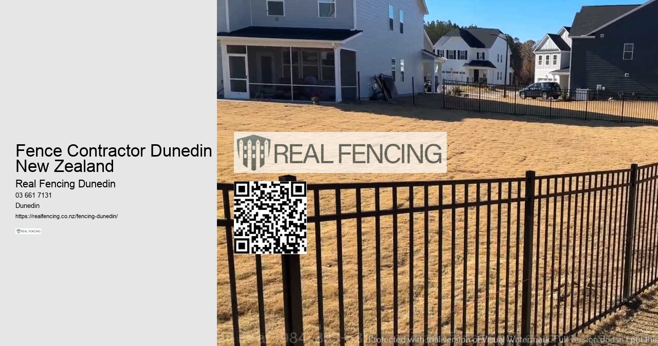 Modern Fence Designs Dunedin