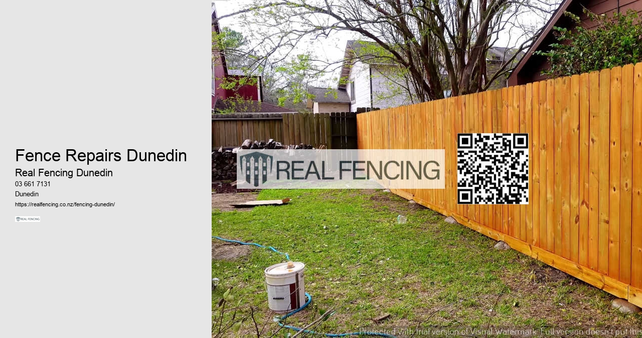 Fence Repairs Dunedin