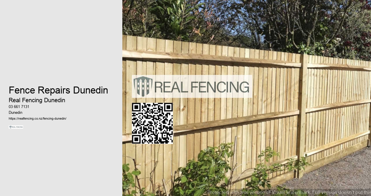 Horizontal Slat Fencing Dunedin
