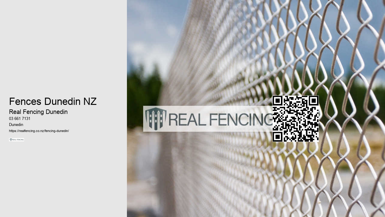 Fences Dunedin NZ