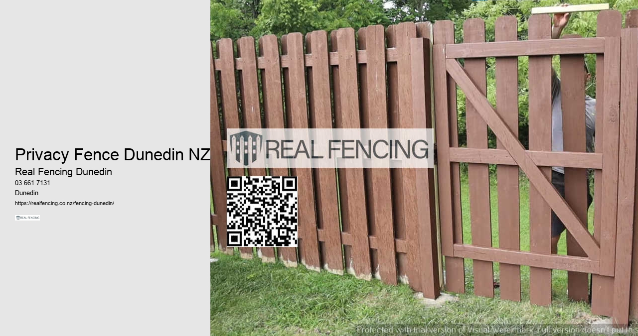 Fence Replacement Dunedin