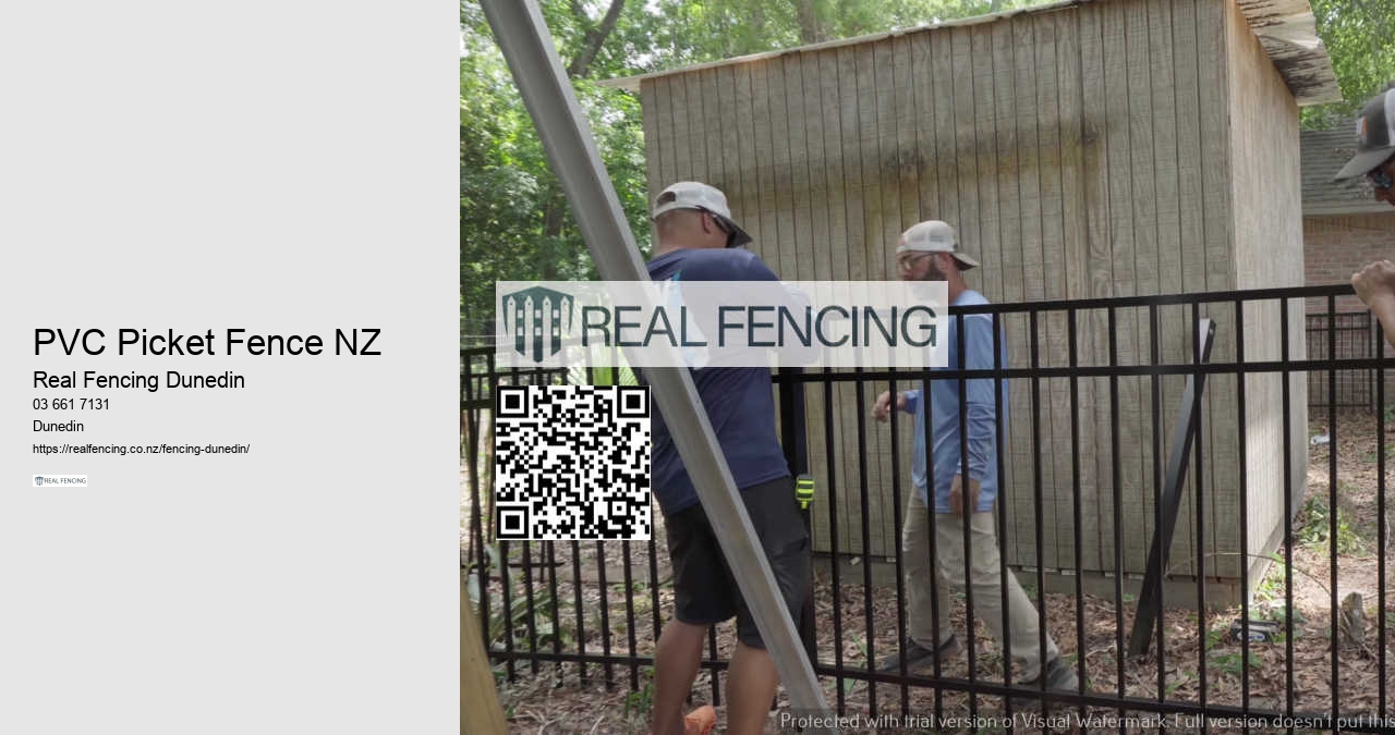 Garden Fencing Dunedin