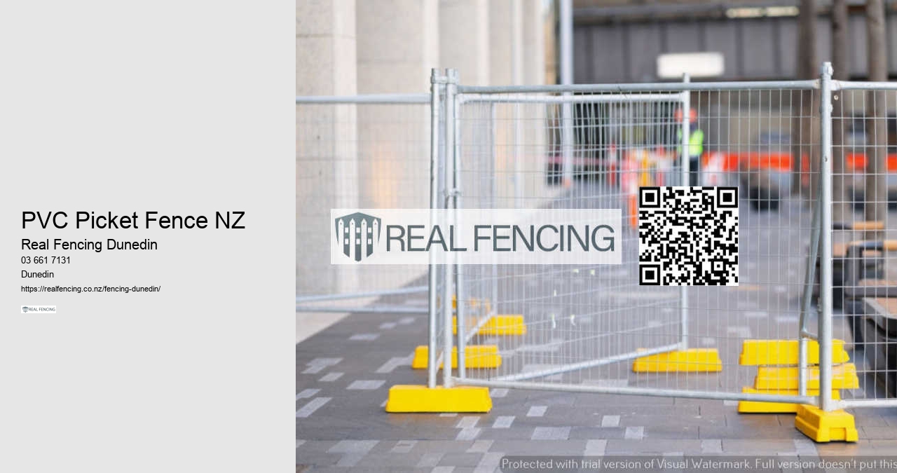 PVC Picket Fence NZ