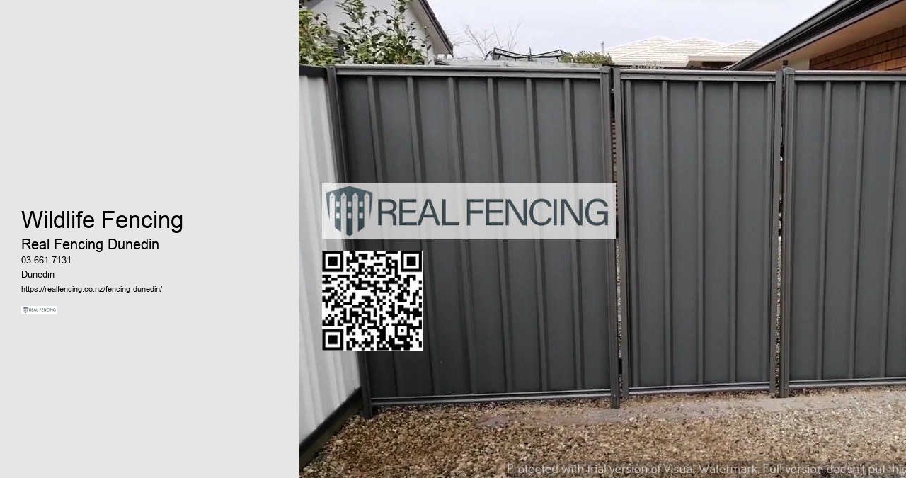 Modern Fence Designs Dunedin