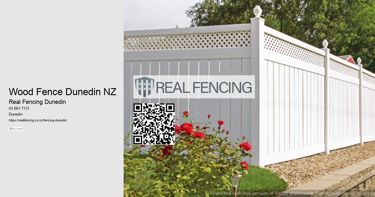 Wood Fence Dunedin
