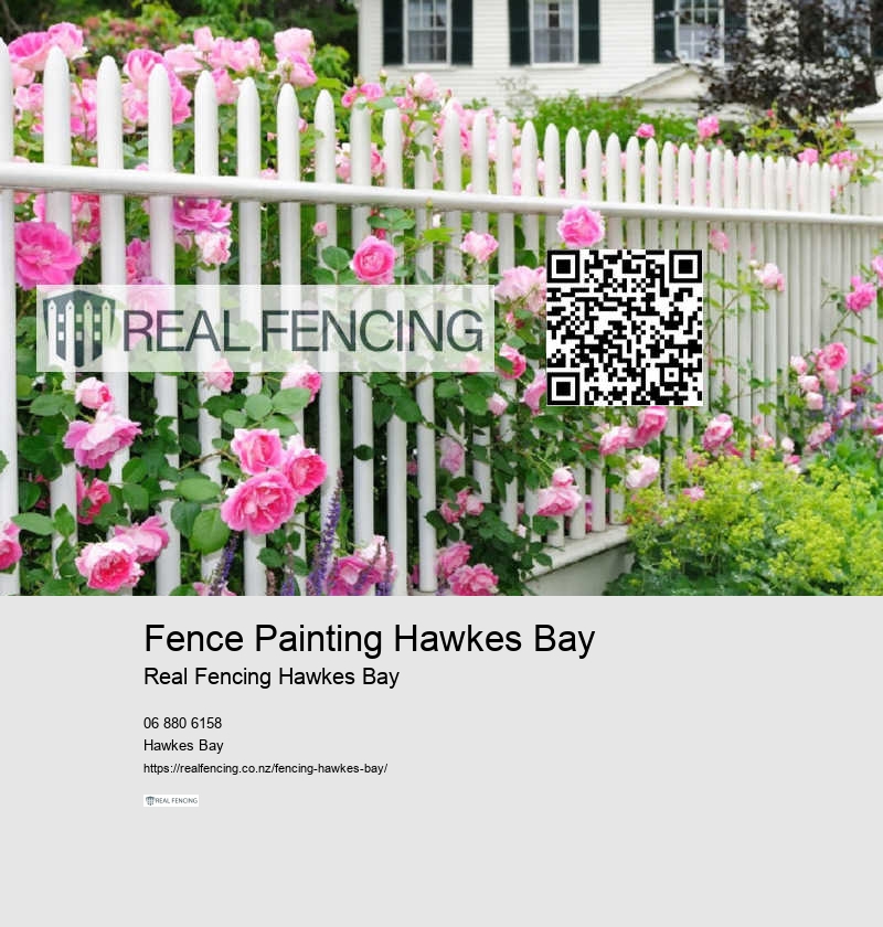 Fence Painting Hawkes Bay