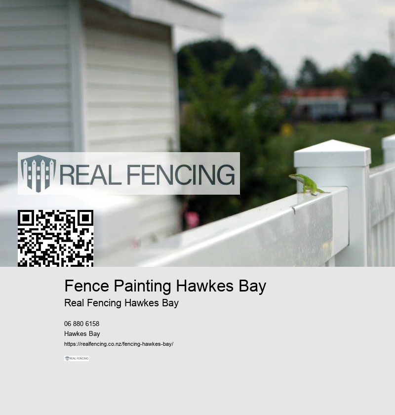 Fence Staining Hawkes Bay