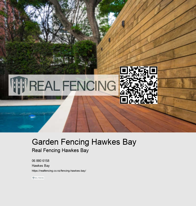 Garden Fencing Hawkes Bay