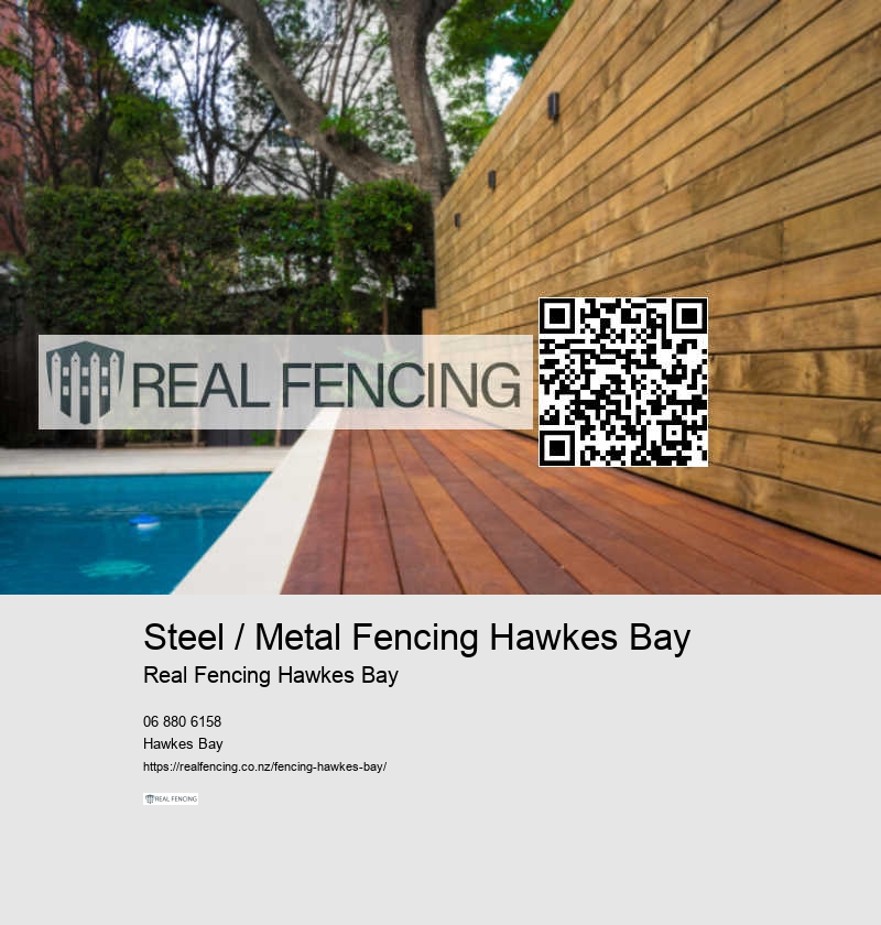 Steel / Metal Fencing Hawkes Bay