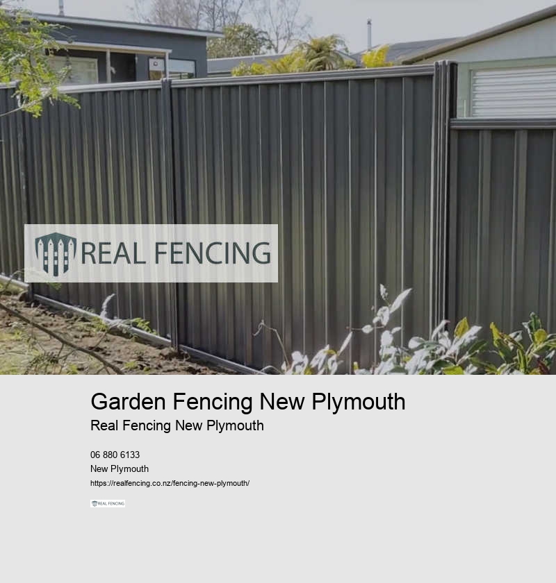 Garden Fencing New Plymouth