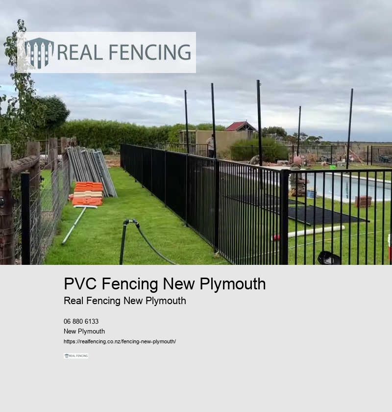 PVC Fence Installation