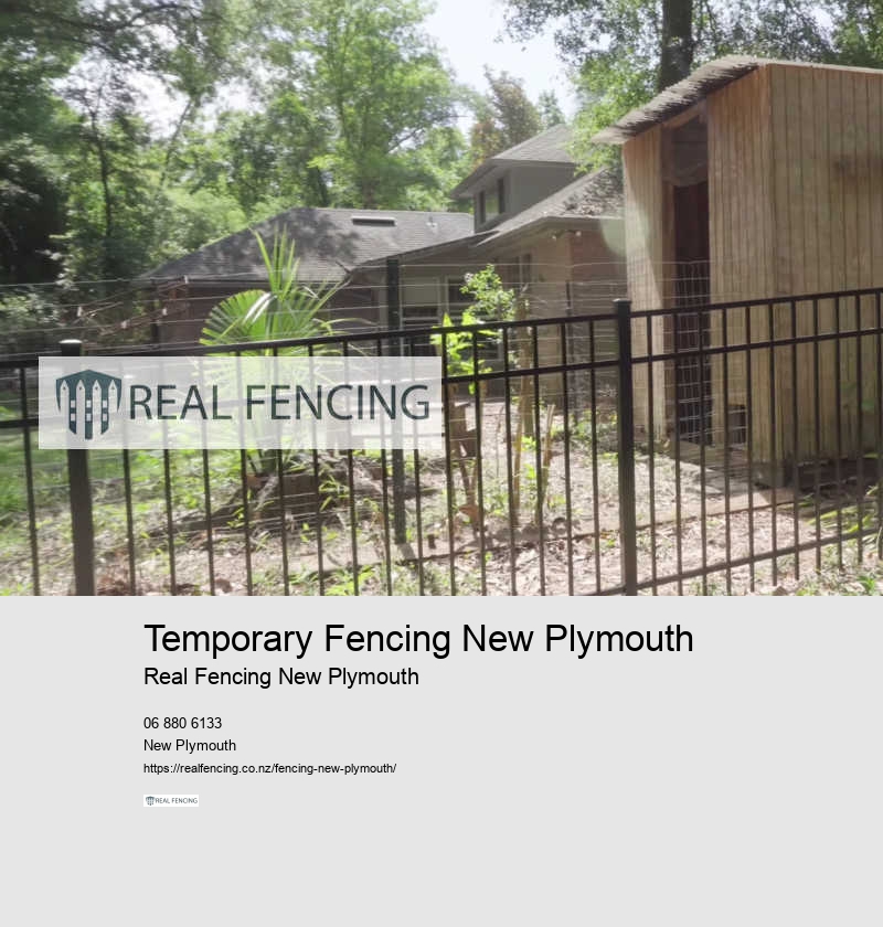 Temporary Fencing New Plymouth