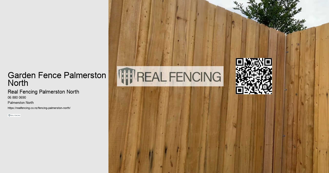 Garden Fence Palmerston North