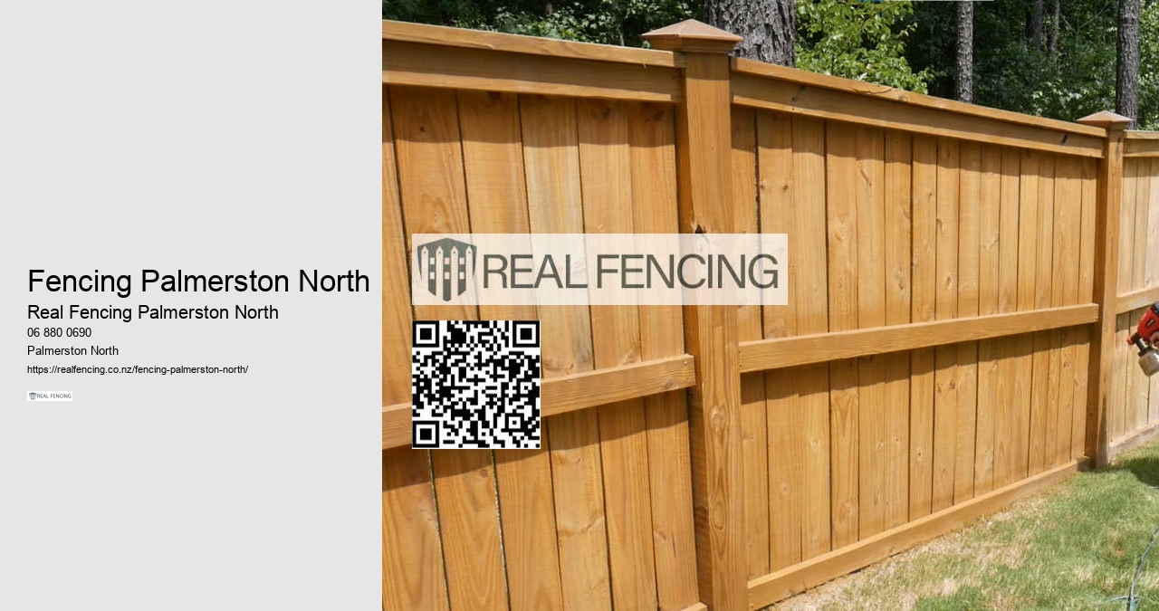 Wood Fence Palmerston North