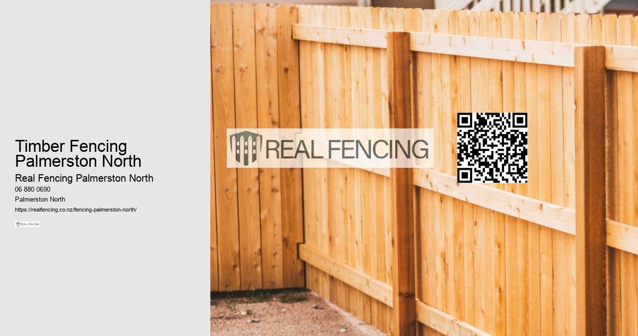 Timber Fencing Palmerston North