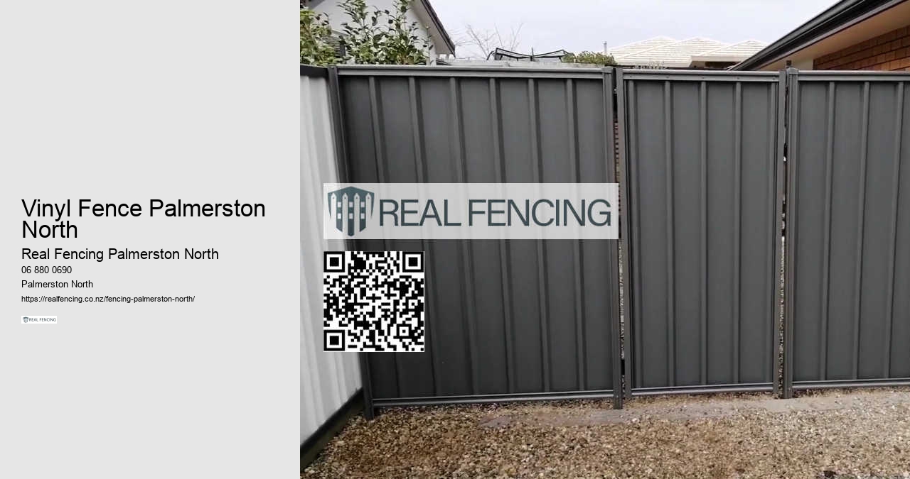 Black PVC Fence NZ